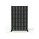 thumbnail image 5 of 72-pulgada high x 47-pulgada de anchura metal privacy screen: outdoor privacy screens y panels, freestanding decorative fence patio, lawn, garden, deck, balcony - home outdoor divider con stand, 5 of 7