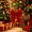 TX911, variant on Adorno navideño de tela esponjosa con lazo rojo extragrande para árbol de Navidad, ideal para bodas y otras celebraciones. christmas decor