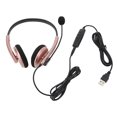 thumbnail image 2 of Call Center Headset, Computer Phone Headset Multifunctional Plug And Play  For Online Course For Business Space Gray,Rose Gold, 2 of 8