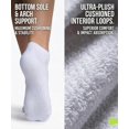 thumbnail image 5 of Tipi Toe Women's 6-Pack Athletic Cushioned Comfort Arch Support Socks, 5 of 7