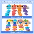 thumbnail image 2 of Juego de pesca magnético Montessori Toys Smartwo para niños de 1 a 3 años, 2 of 7