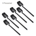 thumbnail image 4 of Bearachild Paquete de 6 cucharas de café de acero inoxidable, postre, Chocolate, leche, cucharaditas, hogar, café, restaurante, fiesta, cuchara, Type2 NO2 Bearachild HA059627-05, 4 of 6