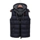 thumbnail image 2 of Chaleco con capucha para hombre, chalecos informales de invierno para hombre, ropa de abrigo, chaqueta con capucha cálida, chaleco para hombre, chaquetas reversibles sin mangas, Parkas, chalecos para, 2 of 5