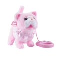 thumbnail image 1 of Juguete electrónico interactivo para gatos que mueve la cola y tiene función de grabación Rosa, 1 of 7