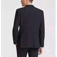 thumbnail image 2 of Dkny Mens Modern Fit 2 Piece Suit 42 R / 35 Waist Black Solid Stretch, 2 of 6