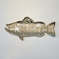 thumbnail image 3 of Artistic Wood Fish Ornament - North American Style - Micro Landscape Fish Decor for Home, 3 of 8