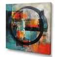 thumbnail image 2 of DESIGN ART Designart "Geometric Serenity Iii" Modern Geometric Wall Decor 36 in. wide x 36 in. high, 2 of 5