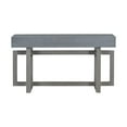 thumbnail image 2 of Elegant Console Table with Three Drawers, Extra Long Entryway Table for Entryway, Hallway, Living Room, Foyer, Corridor (Antique Gray), 2 of 11
