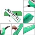 thumbnail image 1 of mmirethe Melodic Professional Musical Keyboard Music Instrument Portable Piano Harmonica with Carrying Bag Playing Keyboards Blue, 1 of 6