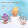 thumbnail image 2 of MesaSe Beauty Sponge Holder Makeup Egg Storage Rack Powder Puff Display Stand Makeup Sponge Organizer Makeup Sponge Drying Stand, 2 of 5