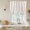 Oatmeal, variant on Navy Blue Striped Tie Up Curtains for Windows, Adjustable Balloon Window Shades, Modern Vertical Stripes Minimalist Kitchen Window Treatments Adjustable Roll Up Curtain for Basement/Nursery 52"x45"
