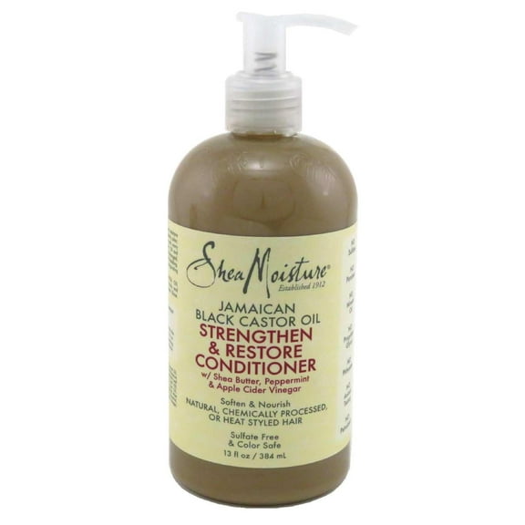 Shea Moisture Jamaican Black Conditioner Strength 13oz (Pack of 2)
