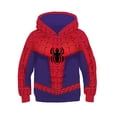 thumbnail image 4 of Sudadera con capucha de Spider-Man Gwen Miles Morales para niños y niñas, ropa de abrigo con cremallera, Spider-Verse, Venom, 3D, superhéroe, chaqueta, pantalones, 4 of 4