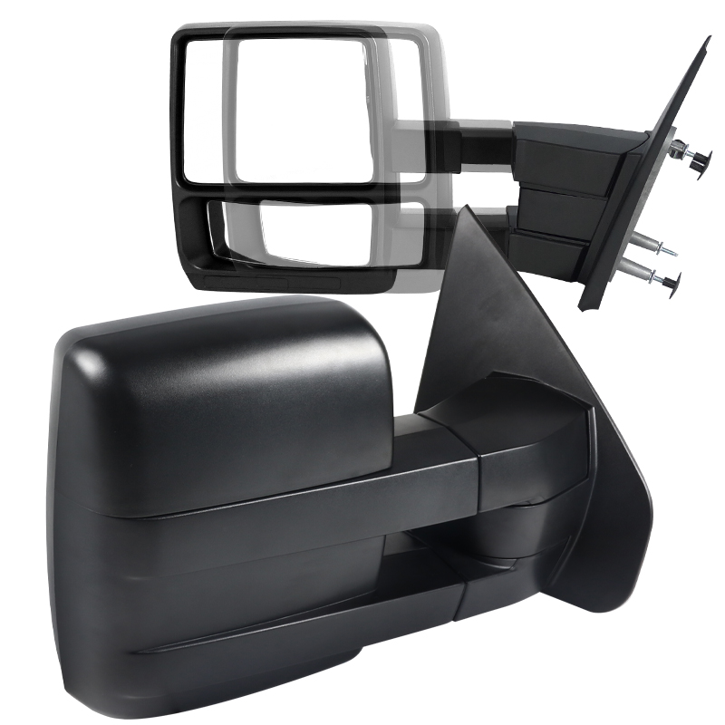 SpecD Tuning Towing Manual Extend Mirrors for 20042014 Ford F150 Left