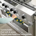 thumbnail image 3 of Coolnut 2PCS Lemon Refrigerator Door Handle Covers, ‎14"x 5.5" Washable Antiskid Kitchen Appliance Handle Protective Cover for Fridge, Oven, Dishwasher, Microwave, 3 of 6