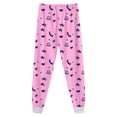 thumbnail image 7 of CAICJ98 Boys Allover Prints Pajamas 2 Pieces Long Sleeve Jammies Set Toddler Pjs Sleepwear Clothes for Kids Boys (Pink,3-4 Years), 7 of 7