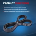 thumbnail image 4 of MOCA AUTOPARTS 6PK1450 Serpentine Belt Fit for 2012-2015 Chevrolet Cruze 1.8L & 2003-2005 BMW Z4 2.5L 3.0L, 4 of 9