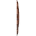 thumbnail image 4 of Ekena Millwork 20 1/4"OD x 1 1/2"P Deria Ceiling Medallion (Fits Canopies up to 6"), Hand-Painted Copper Penny, 4 of 6