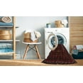 thumbnail image 2 of Ahgly Company Machine Washable Indoor Rectangle Traditional Bakers Brown Area Rugs, 2' x 5', 2 of 7