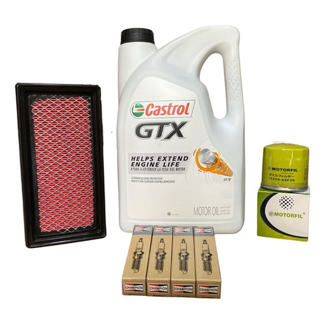 Kit Afinacion Versa March V-driver 2012-2019 Castrol 15w40