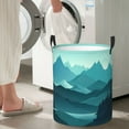 thumbnail image 5 of ZICANCN Laundry Basket Organizer, Trees Mountains Clouds Collapsible Hamper for Bathroom Bedroom Laundry Room, Small Size, 5 of 7