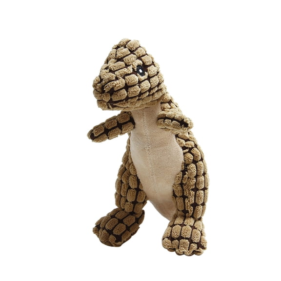 An Indestructible And Dinosaur, A Dog Toy Suitable For Aggressive Chewers, And A Squeaky Plush Dog Toy,Pet Toys for Self Play,Gifts for Pets and Pet Lovers(Gray)