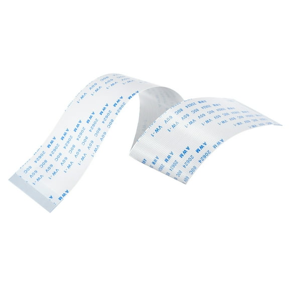 Uxcell FFC FPC Flat Flexible Cable 50 Pin 0.5mm 200mm (A Type) for LCD Laptop 5 Pack