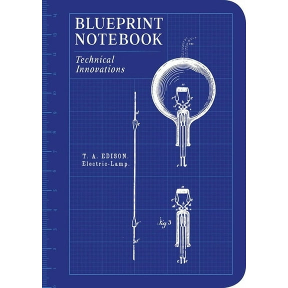 Blueprint Notebook: Blueprint Notebook: Technical Innovations (Paperback)