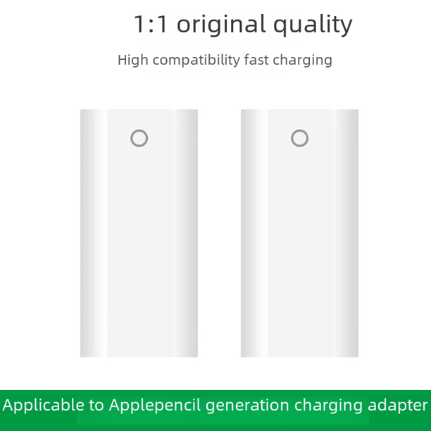 Adecuado para Apple Pencil, adaptador de carga para Apple Pen de primera generación, adaptador para lápiz óptico