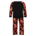 thumbnail image 3 of Matching Family Christmas Pajamas Set Family Christmas Pjs Matching Sets Gingerbread Man Printed Sleepwear Sets, 3 of 5