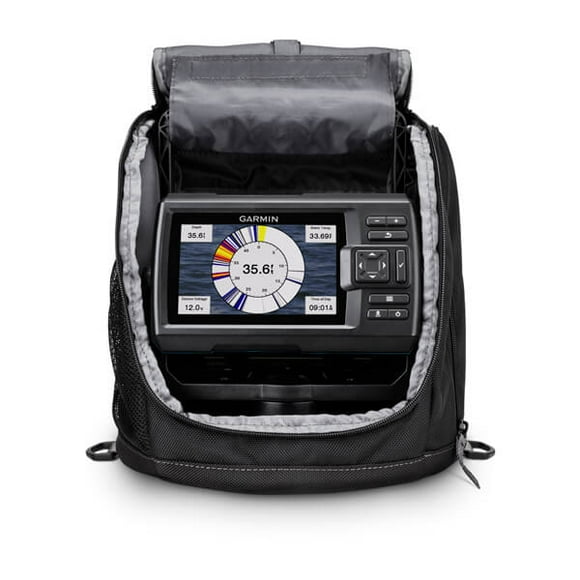 Garmin Fish Finder 010-02551-04 Striker Vivid 5cv; 5 Inch LCD Display; WVGA Color; 800 x 480 Pixels Resolution; Keypad; Built-In GPS; IPX7 Rating Waterproof