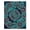 Blue, Pattern 15, variant on ODIKA 4'x6' Machine Washable Non-Slip Area Rug, Abstract Teal High Traffic Rug, Blue, 977142
