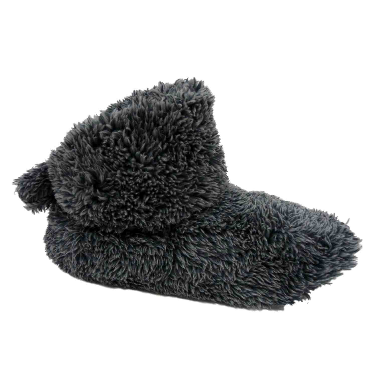isotoner faux fur boot slippers