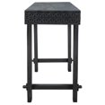 thumbnail image 3 of Pemberly Row Table Console en Bois Récupéré Sculpté à la Main, Gris Foncé, 3 of 5