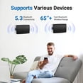 thumbnail image 2 of Altavoces Bluetooth para exteriores Herdio, 5,25 pulgadas, 300 W, color negro, 2 of 8