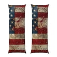 thumbnail image 1 of Balery American Flag1 Funda Protectora para Almohada Corporal de Algodón Hipoalergénico con Cierre(55 x 21 pulgadas), Almohadas No Incluidas, 1 of 7