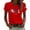 Red, variant on MEICHEN Women's Retro 250th Anniversary Casual T Shirt Flag Patriotic Shirt Summer Cotton Short Sleeve Tops