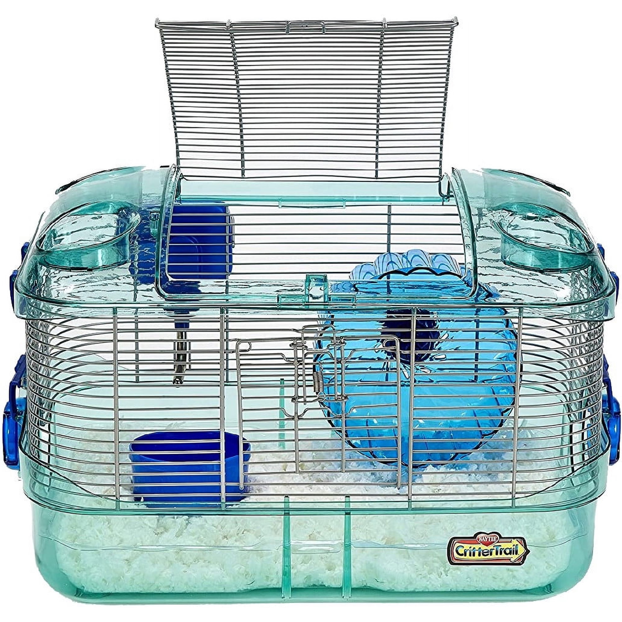 Super Pet- Container-Crittertrail Quick Clean Habitat- Multi Colored 16x10.5x10.5 In