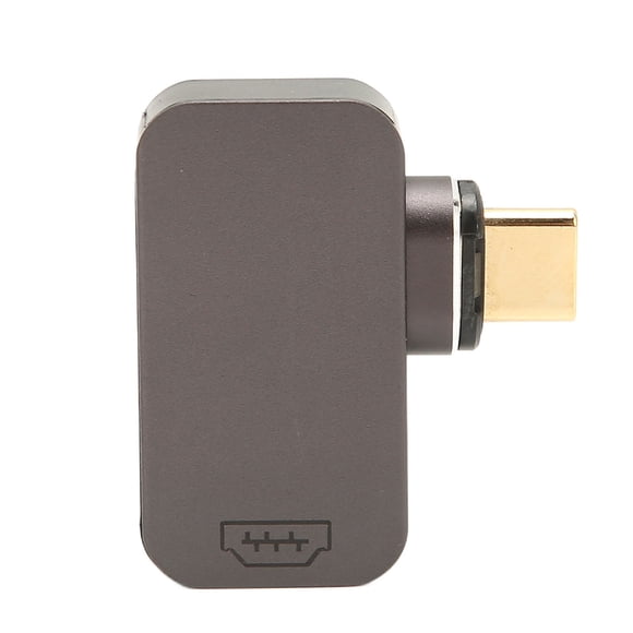Adaptador de interfaz multimedia HD a tipo C, convertidor de video magnético de 24 pines 4K 60 Hz para computadora portátil, teléfono y TV