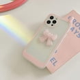 thumbnail image 2 of Compatible with iPhone 13 Pro Max 3D Bowknot Case Cute Camera Lens Protection Clear Soft Shockproof Pretty Unique Protective Cover for Women Girls, 2 of 5