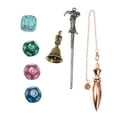 thumbnail image 3 of Unique Bargains Faux Natural Crystals Stones Kit For Meditation Wand Necklace Bell Faux Natural Crystals Colorful, 3 of 6