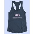 thumbnail image 3 of Fashion Chic Forever Racerback Tank Women -Image by Shutterstock, Female x-Small, 3 of 4