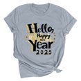 thumbnail image 2 of Styesk T-Shirts pour Femmes Haut à Manches Courtes Imprimé Col Rond, 2 of 3