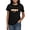 Black, variant on CafePress - Plumeria Band Women's Dark T Shirt - Women's Traditional Fit Dark T-Shirt