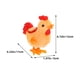 thumbnail image 4 of BRIGHTFUFU 3 piezas de juguetes de cuerda para pollitos de peluche con mecanismo de relojería. Juguete de pollito saltarín con cuerda., 4 of 8