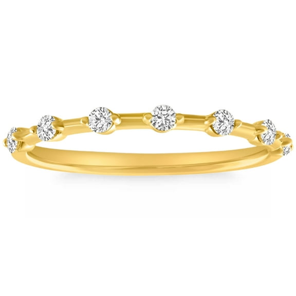 Pompeii 1/4Ct Diamond Ring 14k Gold Lab Grown (F/G,VS2-SI1)