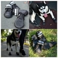 thumbnail image 3 of Botas para perros, zapatos impermeables para perros, botines para perros con tiras reflectantes, suela antideslizante, 3 of 8