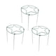 thumbnail image 2 of 3 piezas de soportes para plantas, marco de metal, para jardín, flores, lirios, potos, hoyas, rosas, tomates de interior, hiedra, plantas de interior, Verde, 2 of 8