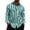 a-Mint Green145, variant on FINALGANG Mens Long Sleeve Striped Shirt Color Block Button Down Collar Loose Fit Shirt With Bust Pocke For Casual Streetwear Daily Wear Red L