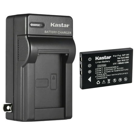 Image of Kastar 1Pack Battery and AC Wall Charger Replacement for Vivitar Digital Video Camera DVR-840XHD DVR-565HD DVR-390H DVR-530 DVR-545 DVR-550 DVR-550G DVR-688 DVR-710 DVR-7300X Vivicam 3930 Vivicam 4000